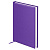   Ежедневник недатированный, А5, 160л., твердый переплет, балакрон, BG "Ariane. Lilac", фиолетовый