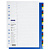 Разделитель листов OfficeSpace А4, 31 лист, цифровой 1-31, цветной, пластиковый