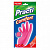 Перчатки резиновые Paclan "Practi.Comfort", р.L, розовые, пакет с европодвесом